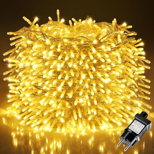 Imagen de LIGHTNUM 300 LEDs 30 m, blanco cálido, IP44 🎄 en OfertitasTOP