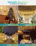 Thumbnail 1 de LIGHTNUM 300 LEDs 30 m, blanco cálido, IP44 🎄