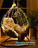 Thumbnail 3 de LIGHTNUM 300 LEDs 30 m, blanco cálido, IP44 🎄