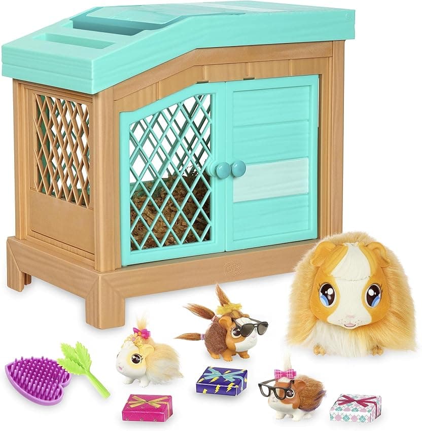 Imagen de Little Live Pets Mama Surprise 🐹 Cobaya Interactiva con Bebés, Desde 5 Años en OfertitasTOP