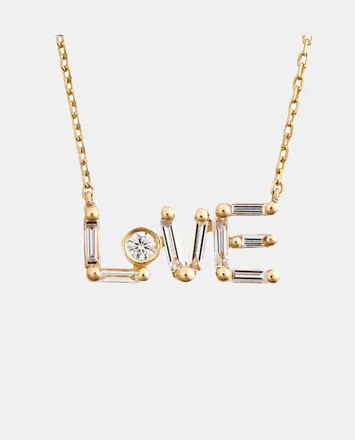 Imagen de Little Ones Collar Love Ones Oro y Diamantes ✨ en OfertitasTOP