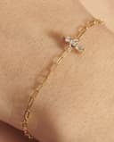 Thumbnail 1 de Little Ones - Pulsera Magnetic Niño de oro con diamantes ✨