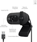 Thumbnail 6 de Logitech Brio 100 cámara web Full HD con tapa de privacidad 📷