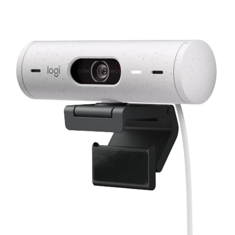 Imagen de Logitech Brio 500 Webcam FullHD blanca 📷 en OfertitasTOP