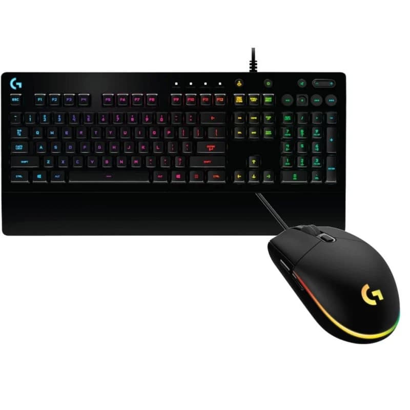 Imagen de Logitech Pack G213 Prodigy y G203 Lightsync — teclado y ratón 8000 DPI en OfertitasTOP