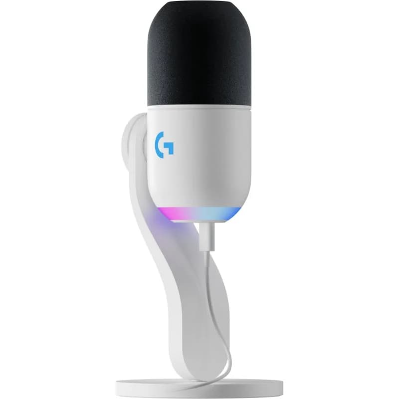Imagen de Logitech Yeti GX Dynamic RGB micrófono USB blanco 🎧 en OfertitasTOP
