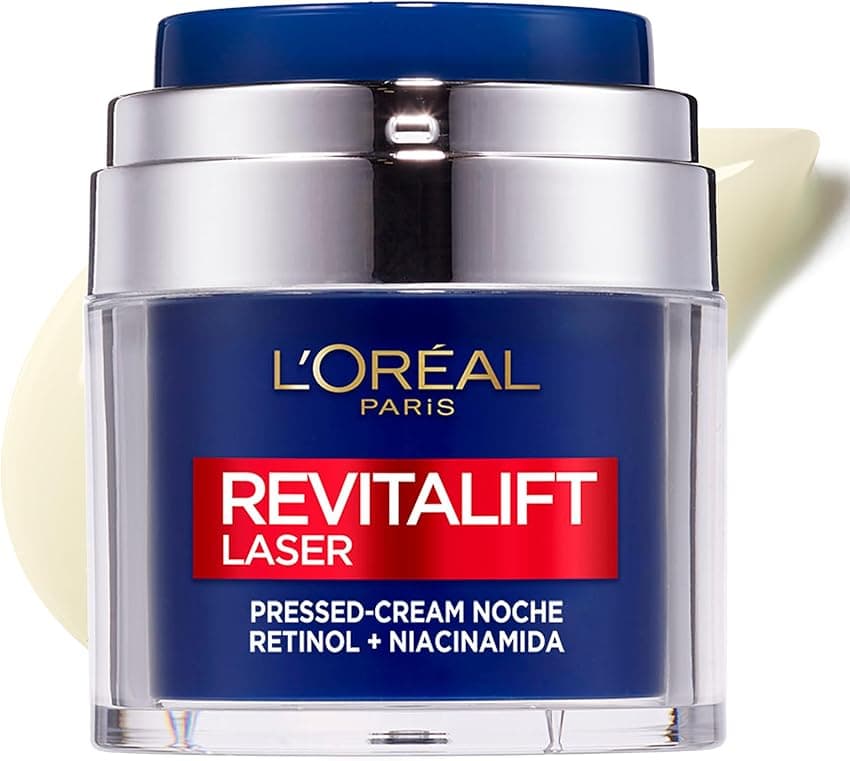Imagen de L'Oreal Paris Revitalift Laser Crema de noche 50 ml 🌸 en OfertitasTOP