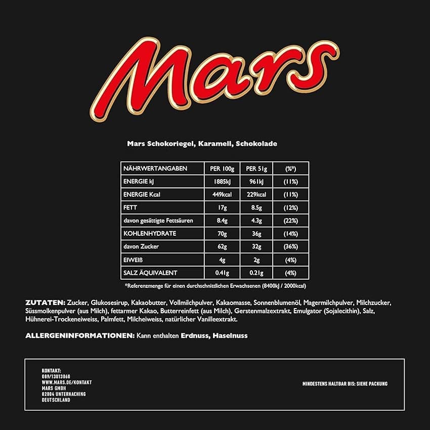 Imagen de Mars Chocolatina Mars de turrón y caramelo 24 unidades en OfertitasTOP