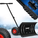 Thumbnail principal de MASKO® Pala de Nieve sobre Ruedas - Altura Ajustable ❄️