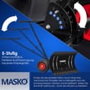 Thumbnail 4 de MASKO® Pala de Nieve sobre Ruedas - Altura Ajustable ❄️