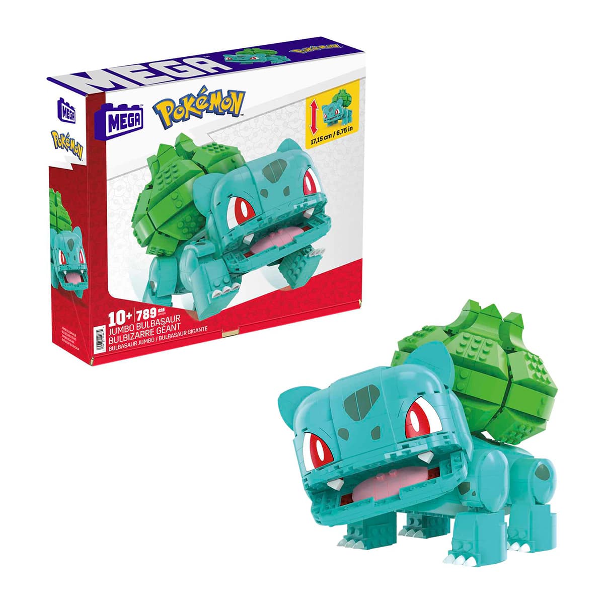 Imagen de Mega Construx Bulbasaur gigante — bloques de construcción Pokémon en OfertitasTOP