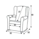 Thumbnail 3 de Micuna Nanny butaca mecedora de lactancia 🪑