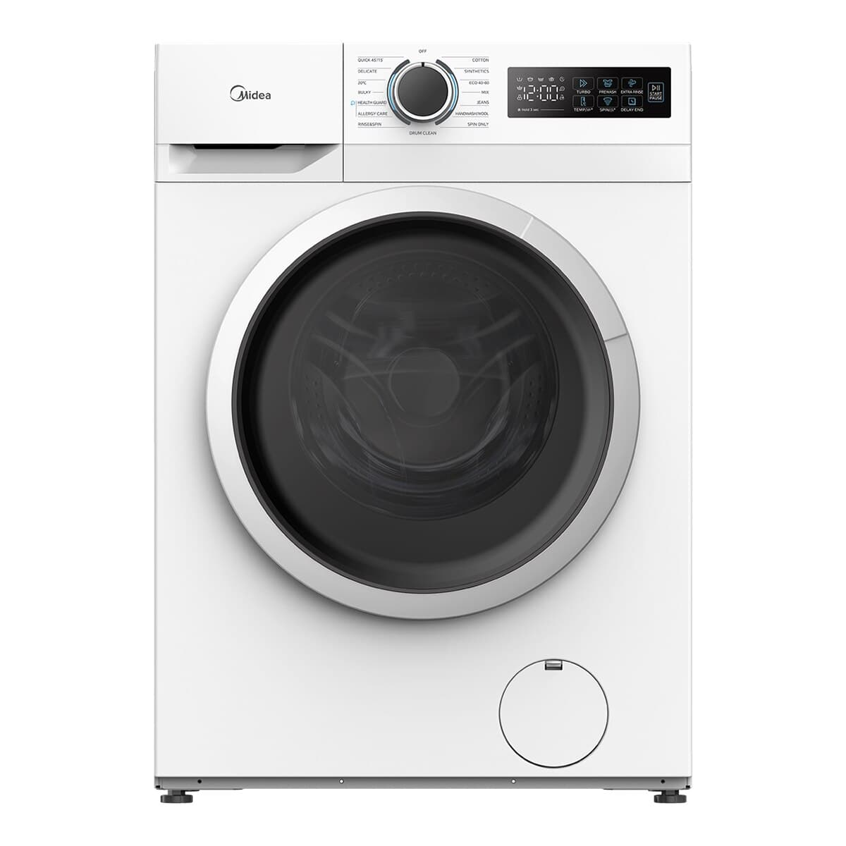 Imagen de Midea MF110W80BA10/W-ES Lavadora 8 kg 1.400 rpm 📺 en OfertitasTOP