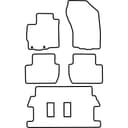 Thumbnail 1 de Mitsubishi Outlander Alfombrillas 2007-2012