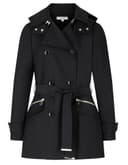 Thumbnail 2 de Morgan Gabardina entallada gabardina Negro 38