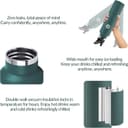 Thumbnail 2 de Motswedi Botella térmica 1.000 ml verde militar