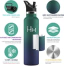 Thumbnail 1 de Motswedi Botella Térmica 1000ml Acero Inoxidable 🧊🔥