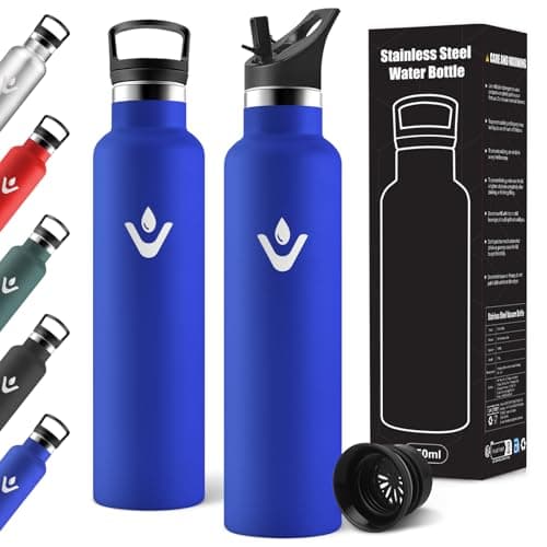 Imagen de Motswedi Botella Térmica 1 litro Azul rey 💧 en OfertitasTOP