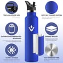 Thumbnail 1 de Motswedi Botella Térmica 1 litro Azul rey 💧