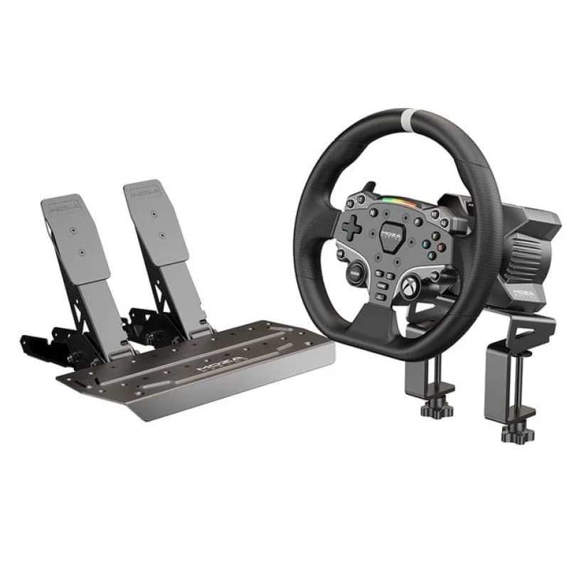 Imagen de Moza RS053 Volante y pedales para simulador de carreras 🎮 en OfertitasTOP