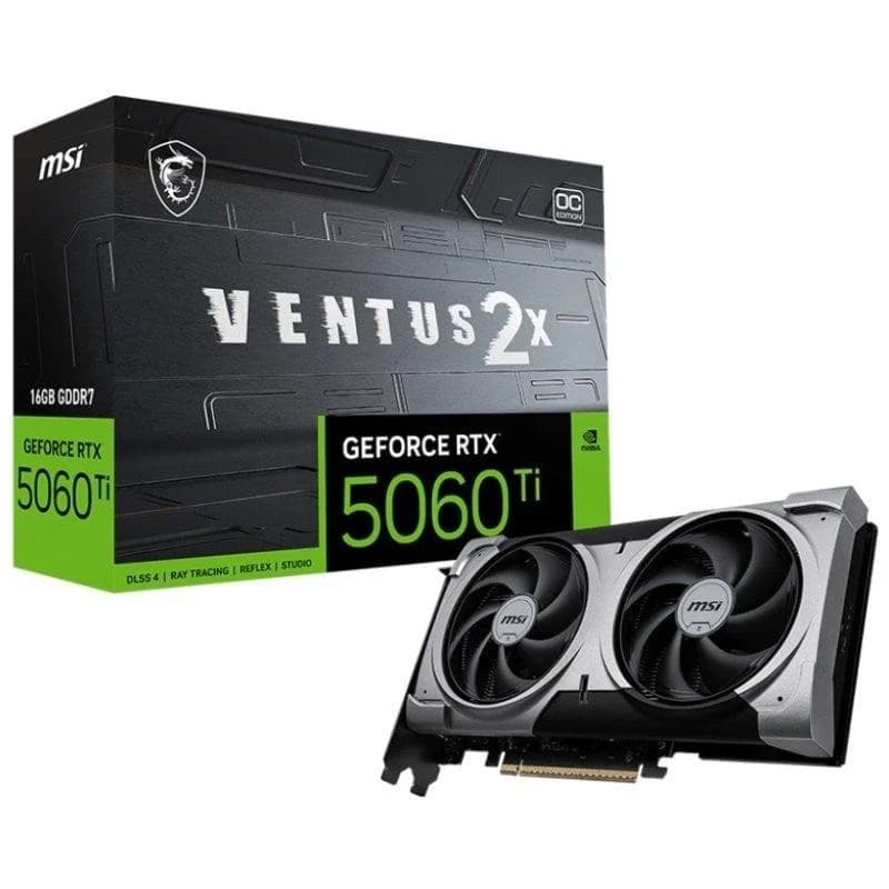 Imagen de MSI GeForce RTX 5060 Ti VENTUS tarjeta gráfica 16 GB en OfertitasTOP