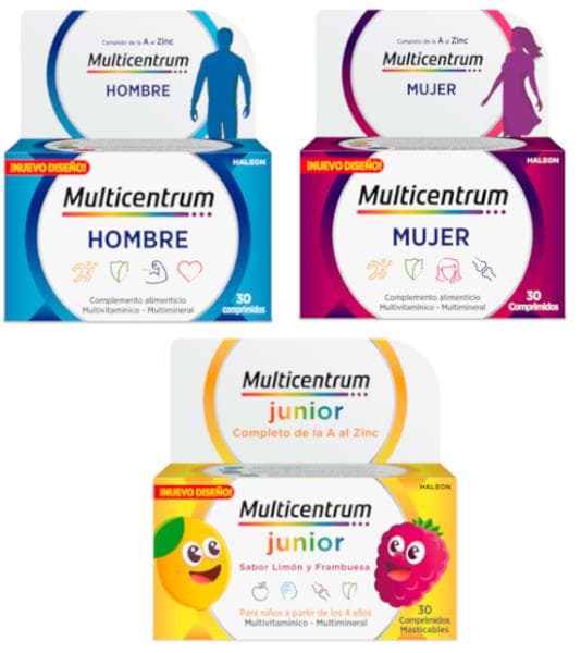 Imagen de Multicentrum Pack Familiar 🏠 - Suplemento Vital para Todos en OfertitasTOP