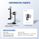 Thumbnail 8 de NEEWER Soporte Trípode Aluminio 360° para Smartphone 📱