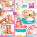 Thumbnail 6 de Nenuco NFNA0000 muñeco baño 35 cm, bañera 2 en 1 🧸