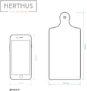 Thumbnail 5 de NERTHUS FIH 312 - Bandeja de porcelana para snacks y aperitivos 🍽️