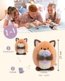 Thumbnail 1 de NICI MYMOCHI peluche zorro 27 cm beige