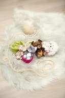 Thumbnail 6 de NICI peluche gato Bengala 12 cm en cesta, sostenible