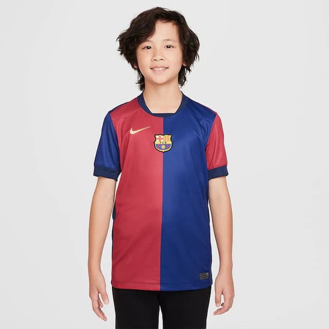 Imagen de Nike FC Barcelona Kids Stadium Camiseta 2024-2025 ⚽ en OfertitasTOP