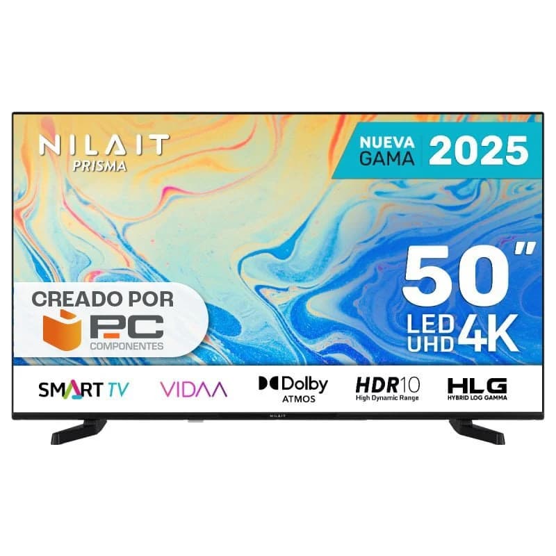 Imagen de Nilait Prisma 50UD17004S 50" LED UHD 4K Smart TV 📺 en OfertitasTOP
