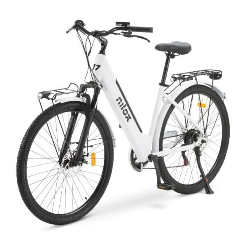 Imagen de Nilox NXEBJ7WH Bicicleta eléctrica 250 W, 80 km autonomía 🚲 en OfertitasTOP