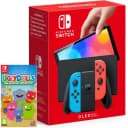 Thumbnail principal de Nintendo Switch OLED Azul Neón/Rojo Neón + Ugly Dolls: Una Aventura Imperfecta