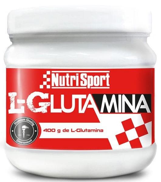 Imagen de Nutrisport L-Glutamina 400 gr 🏋️♂️ Suplemento para recuperación en OfertitasTOP