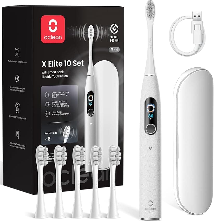 Imagen de Oclean X Elite 10 Set cepillo eléctrico 40 días 🌊🪥 en OfertitasTOP