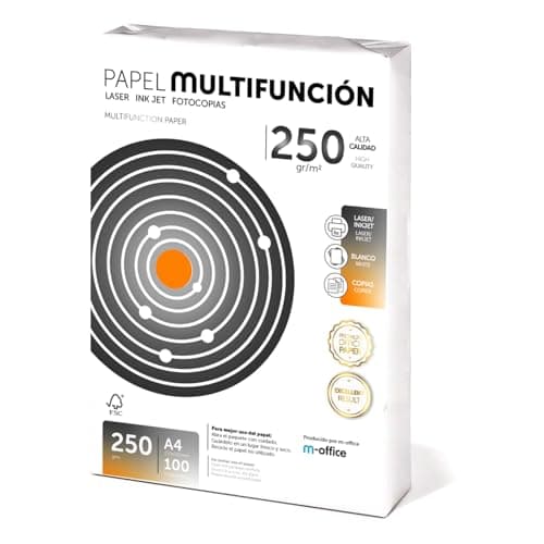 Imagen de m-office Folios A4 250 g, 100 hojas 📄 en OfertitasTOP