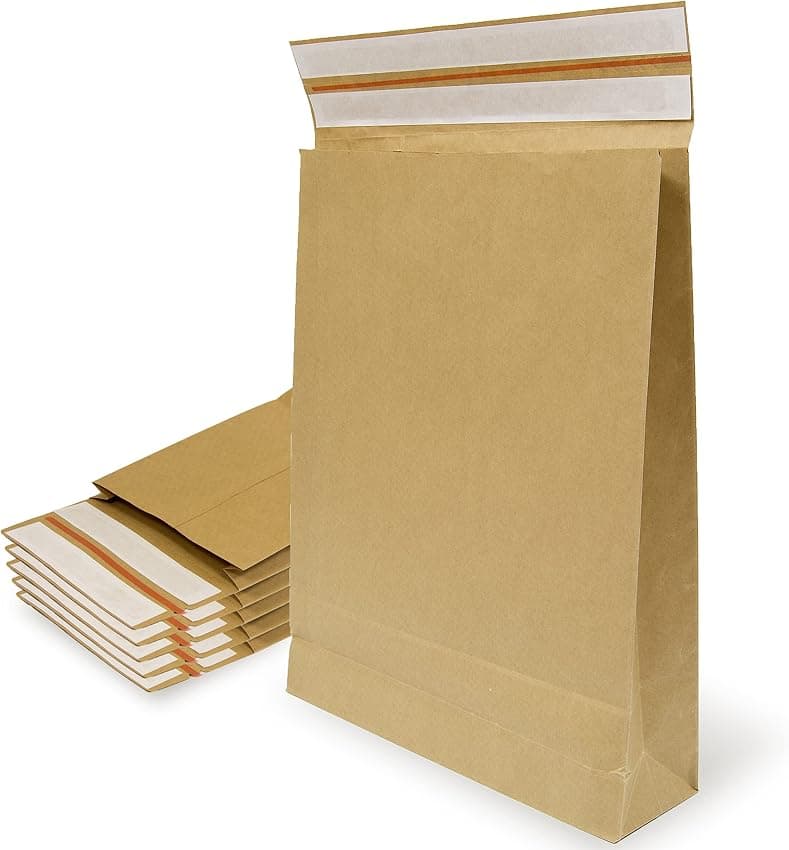 Imagen de Ofituria Sobres de Papel Kraft con 3 fuelles en OfertitasTOP