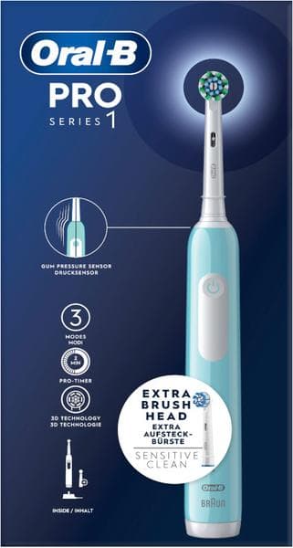 Imagen de Oral-B PRO 1 Cepillo Eléctrico Azul Caribe 🪥 en OfertitasTOP