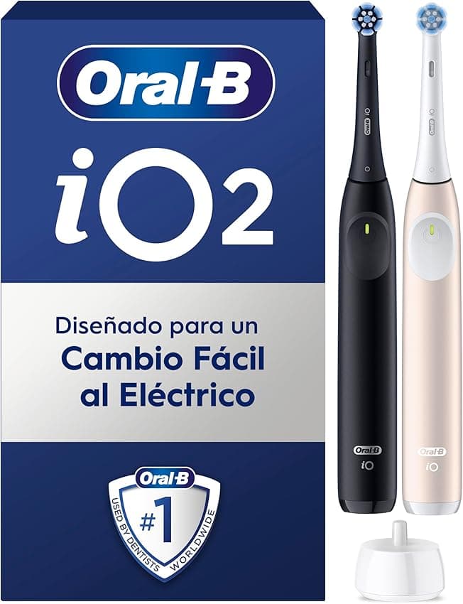 Imagen de Oral-B iO 2 Cepillo Eléctrico Negro Noche y Rosa 🪥 en OfertitasTOP