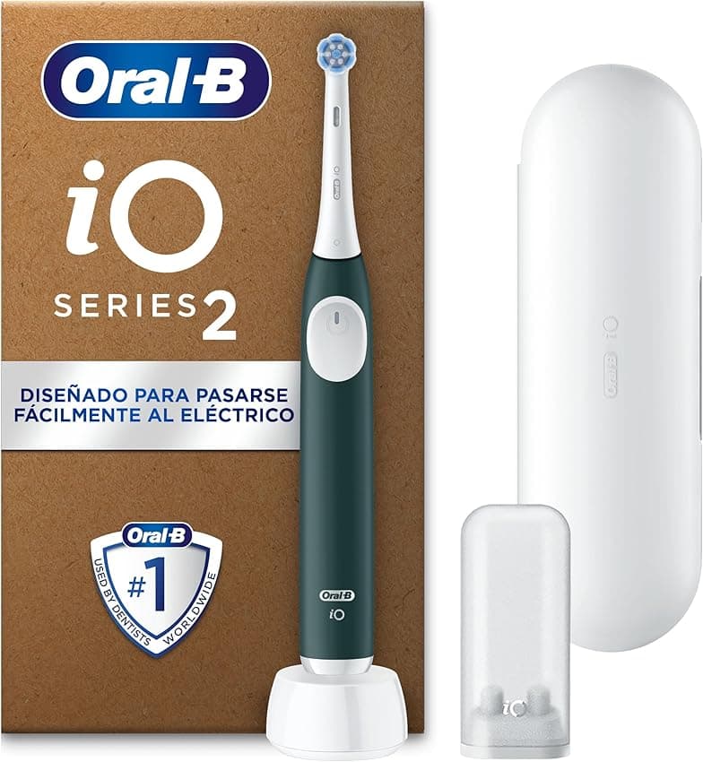 Imagen de Oral-B iO 2 Cepillo Eléctrico Verde Bosque 🌲, Viaje Completo en OfertitasTOP