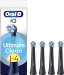 Thumbnail principal de Oral-B iO Ultimate Clean - Pack 4 Cabezales Negros 🦷