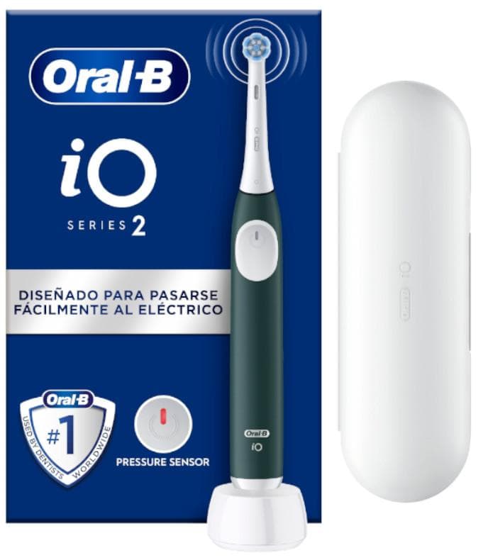 Imagen de Oral-B iO2 Forest Green cepillo eléctrico 📱 en OfertitasTOP