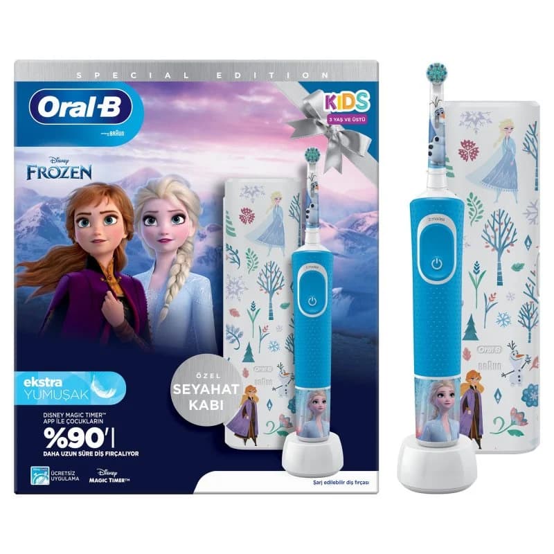 Imagen de Oral-B Pro Kids Vitality Frozen, cepillo eléctrico infantil 📱 en OfertitasTOP