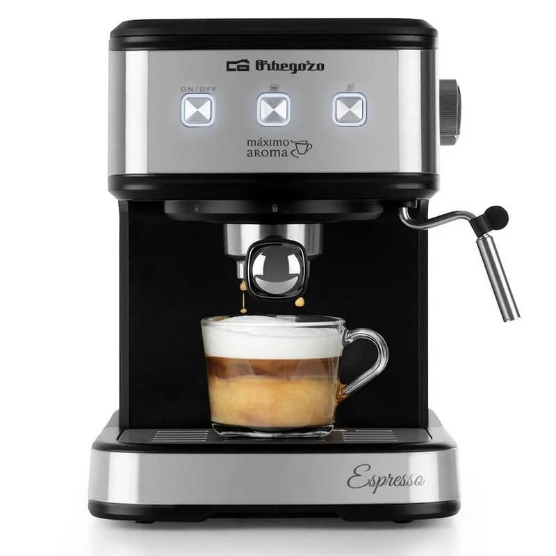 Imagen de Orbegozo EX 5210 Cafetera Espresso 20 Bares ☕ Negra/Inoxidable en OfertitasTOP