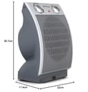 Thumbnail 1 de Orbegozo FH 6035 calefactor 2.200 W