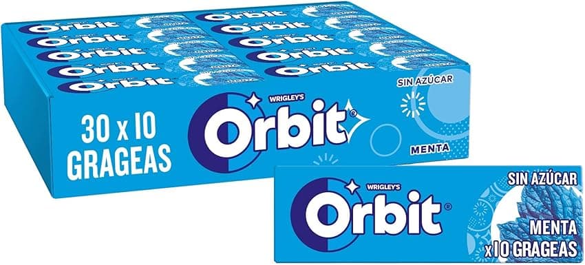 Imagen de Orbit Chicles Sin Azúcar Menta 🍃 - Frescura Intensa en Gragea en OfertitasTOP