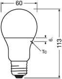 Thumbnail 5 de OSRAM LED Base Classic A E27 8,5 W – 2700 K 💡