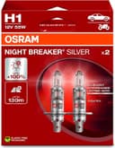 Thumbnail principal de OSRAM NIGHT BREAKER SILVER lámparas halógenas 2 unidades 🚗